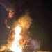 В России на газопроводе в Оренбургской области внезапно вспыхнул пожар