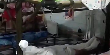 “Холодно дуже”: через брак місць у госпіталі поранених російських військових розмістили у морзі. ВІДЕО