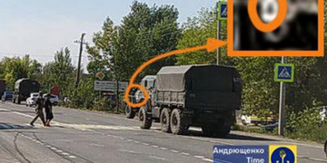 У Маріуполі помічені російські вантажівки з тактичними знаками, як у ЗСУ