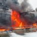 В Воронежской области после атаки дронов загорелась нефтебаза