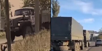 У Маріуполі значне переміщення техніки: РФ переправляє сили у бік Бердянська та Волновахи. ВІДЕО