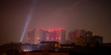 Киев подвергся российской атаке с использованием беспилотников