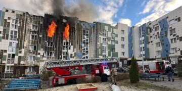 Z-каналы обрезают ВИДЕО с моментом удара БПЛА по высотке в Белгороде: что пытаются скрыть оккупанты