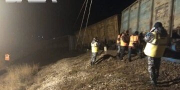 В России пущен под откос поезд с углем: подробности