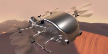 Ракета Ілона Маска відправить ядерний гелікоптер NASA на супутник Сатурна у пошуках життя. ФОТО