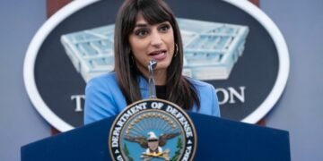 Пентагон: США были уведомлены Москвой за короткое время до пуска новой ракеты по территории Украины