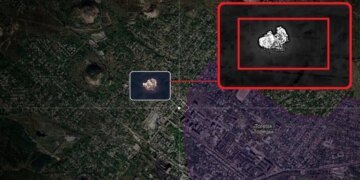 Оккупантов похоронили в здании в Торецке, где они засели. ВИДЕО
