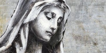 Мадонна з дитиною: Бенксі представив нове загадкове графіті, але поки невідомо, де воно намальоване