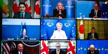 Украина и Сирия стали главными темами виртуальной встречи Байдена с лидерами G7