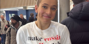 “Путін – придурок”, – литовська спортсменка, яку покарали за “не таку” футболку