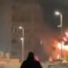Россияне фейерверком подожгли городскую елку. ВИДЕО