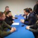 Зеленский на базе Рамштайна встретился с генсеком НАТО Марком Рютте