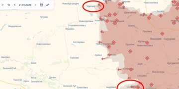 ВСУ отбили у оккупантов позиции на двух участках Донецкого фронта – DeepState