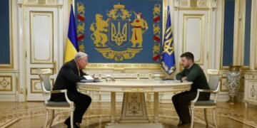 Кит Келлог и Владимир Зеленский встретились в Киеве