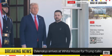 Зеленський прибув до Білого дому на зустріч з Трампом