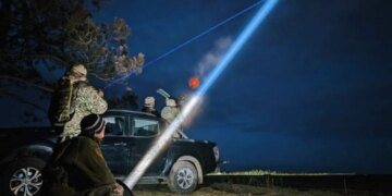 Атака дронов: в Киеве работает ПВО