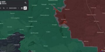 DeepState: ВСУ отбросили россиян в Котлино, враг продвинулся на Харьковщине и Донетчине