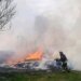 Центральная часть Херсона подверглась обстрелам: город в огне, есть погибшие