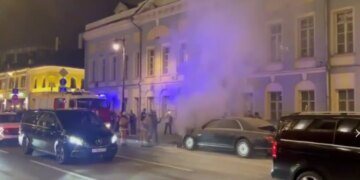 В Кремле паника: неожиданно взорвался и загорелся лимузин Путина
