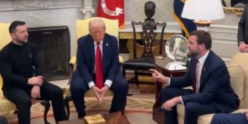 Венс каже, що на спілкуванні з Зеленським перед камерами наполіг Трамп