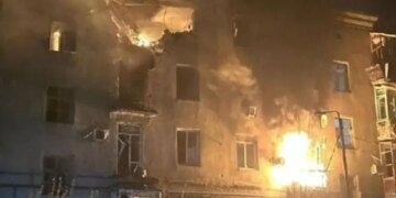 В Краматорске “шахед” разбил жилой дом: среди раненых ребенок. ВИДЕО