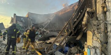 Удар по домам в Харькове: есть раненые