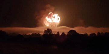 В Луцке на фоне атаки дронов раздались взрывы на фоне атаки дронов