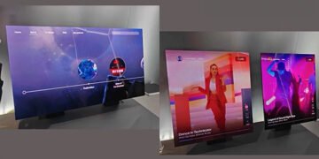 LG показала по-справжньому безрамковий телевізор, який розділяється на два. ВІДЕО