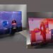 LG показала по-справжньому безрамковий телевізор, який розділяється на два. ВІДЕО