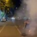 “Вам здесь не рады”. В Тбилиси протестуют против участия россиян в чемпионате мира. ВИДЕО
