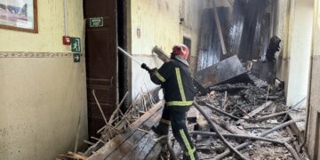 РФ обстреляла объект спасателей в Кропивницком. ФОТО