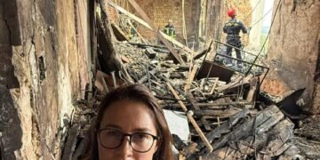 Свириденко: Вперше з початку повномасштабного вторгнення росіяни поцілили по будівлі Кабміну