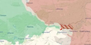 DeepState: Оккупанты захватили новые территории на Северском направлении