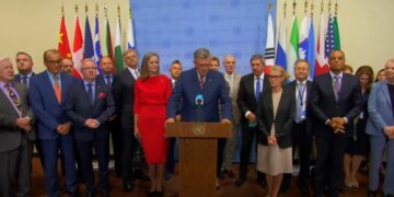 Почти полсотни стран ООН осудили удар дронами РФ по Польше. ВИДЕО