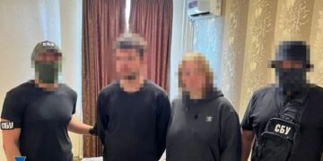 СБУ затримала подружжя, яке встановлювало камери для коригування ударів РФ по Києву