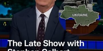 У США популярне вечірнє шоу на CBS показало мапу України без Криму