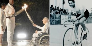 Був факелоносцем Ігор-2024: найстаріший олімпійський чемпіон помер у 101 рік
