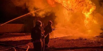 Российские дроны атаковали энергетические объекты и железнодорожное депо в Одесской области. ФОТО