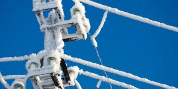 Снегопад обесточил почти всю Львовскую область. ВИДЕО