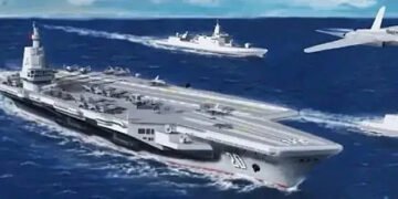 Китай будує свій четвертий авіаносець: супутникові знімки свідчать про наявність ядерного двигуна