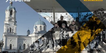 В Крыму российская церковь обучает несовершеннолетних обращению с автоматами