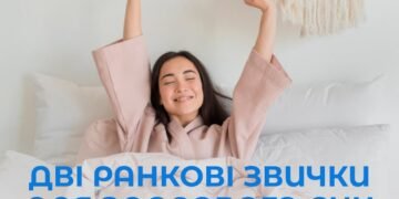 Дві ранкові звички для здорового нічного сну