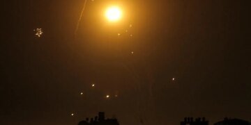 Новый год в Москве начался с атаки дронов