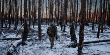 Россияне накапливаются в Серебрянском лесу и пытаются обойти Дроновку