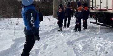 Українські енергетики розпочали ремонт лінії електропередач в районі ЗАЕС – МАГАТЕ