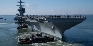 Новітній атомний авіаносець США "Джон Ф. Кеннеді" вийшов на ходові випробування