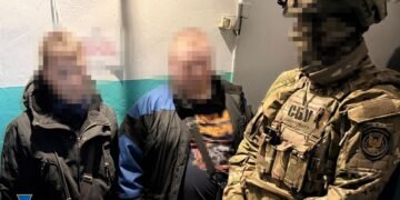 Готували підрив поліцейських і втечу до Росії: СБУ затримала агентів ФСБ у Херсоні