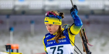 Українська біатлоністка Меркушина виграла чемпіонат Європи