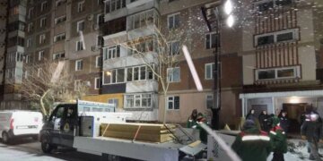 Атака на Запорожье: повреждены три многоэтажки. ФОТО