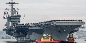 США збили іранський шахед, що наближався до авіаносця Авраам Лінкольн, — Reuters